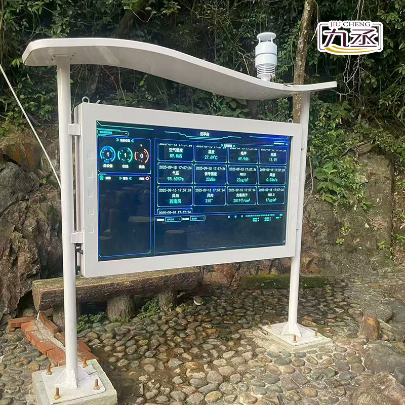 樂土雨林負氧離子監測站
